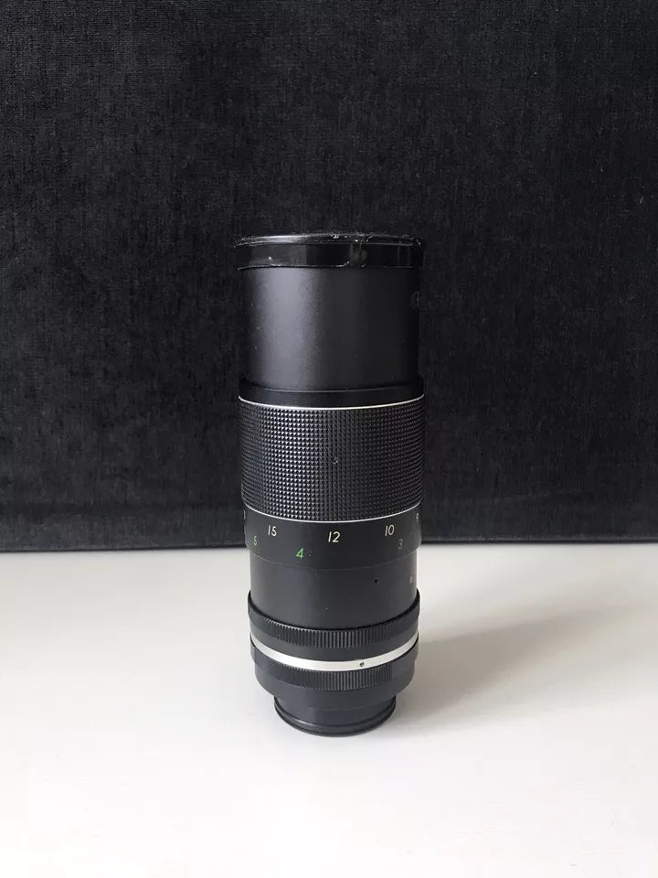 Obiettivo Auto Sankor Lens Made In Japan 200mm Compatibile Fotocamere Coperchio
