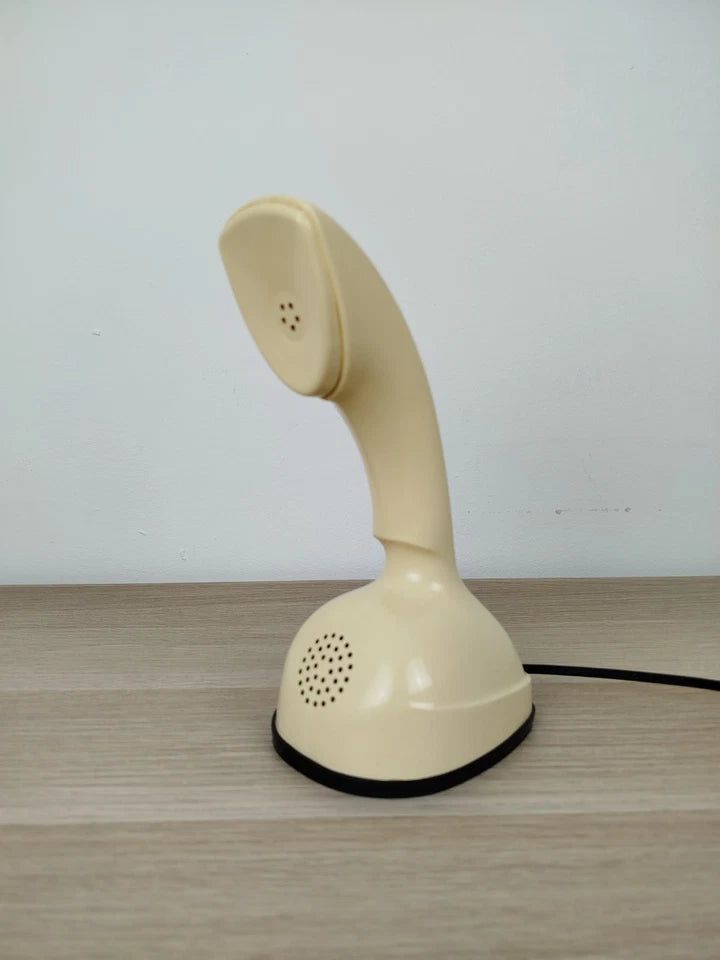 Telefono Disco Ericsson Ericofon Cobra Vintage Epoca Anni 50 Bianco Gösta Thames