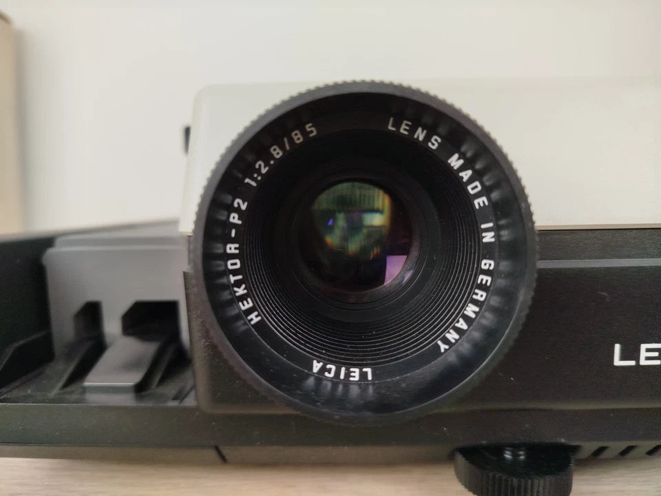 Proiettore Diapositive Leica P 150 Made In Germany Vintage Scatola E Istruzioni