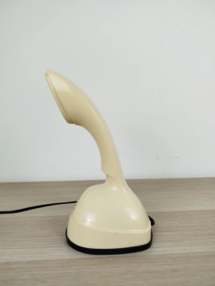 Telefono Disco Ericsson Ericofon Cobra Vintage Epoca Anni 50 Bianco Gösta Thames