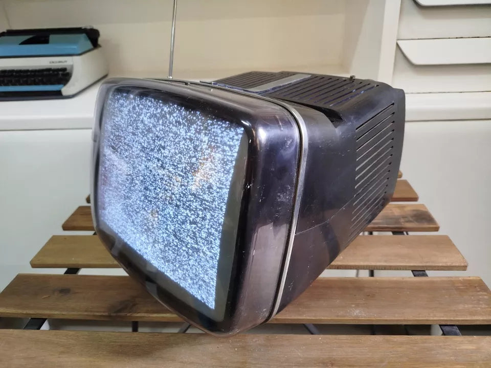 Televisore Brionvega Algol 11" Prima Serie Design Zanuso Sapper Vintage Nero