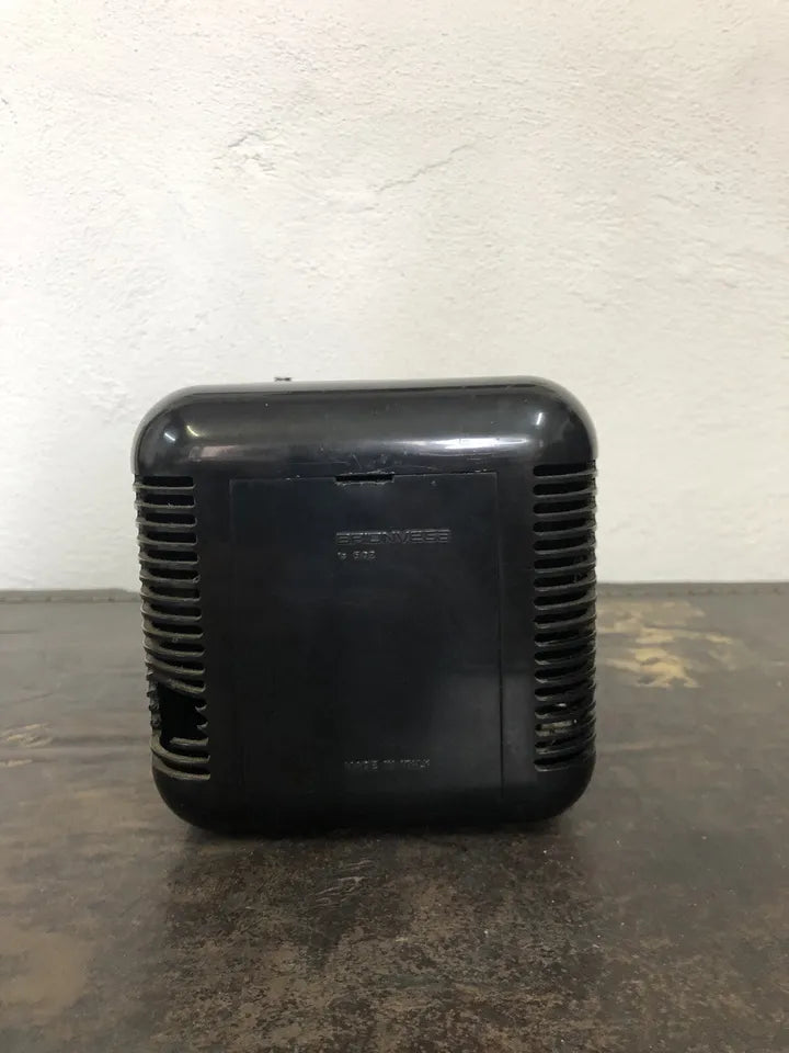 Radio Cubo Brionvega TS 502 Vintage Design Zanuso Sapper Colore Nero MoMa NYC