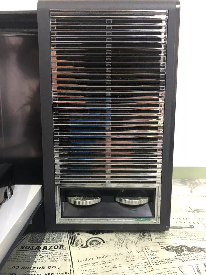 Giradischi Portatile Fonovaligia Philips 22GF 110/02X Vintage Epoca Anni 70 Nero