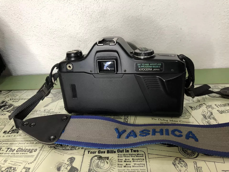 Fotocamera Analogica Reflex Yashica 108 Multi Program Kyocera Japan E Obiettivo