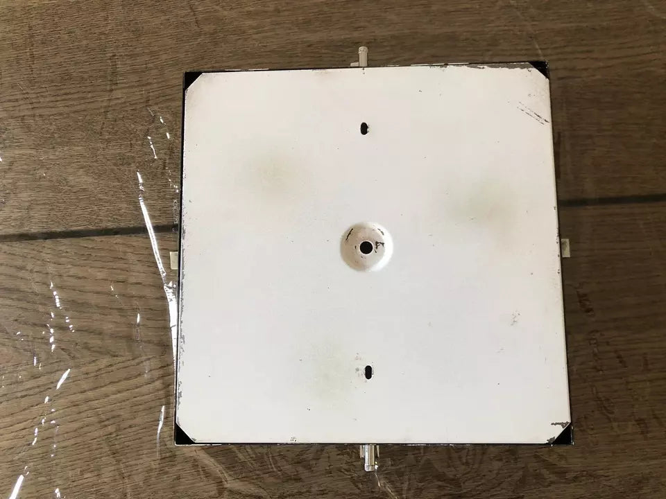 Lampada A Soffitto Plafoniera Veca Di Fontana Arte Vintage Vetro Ricambi