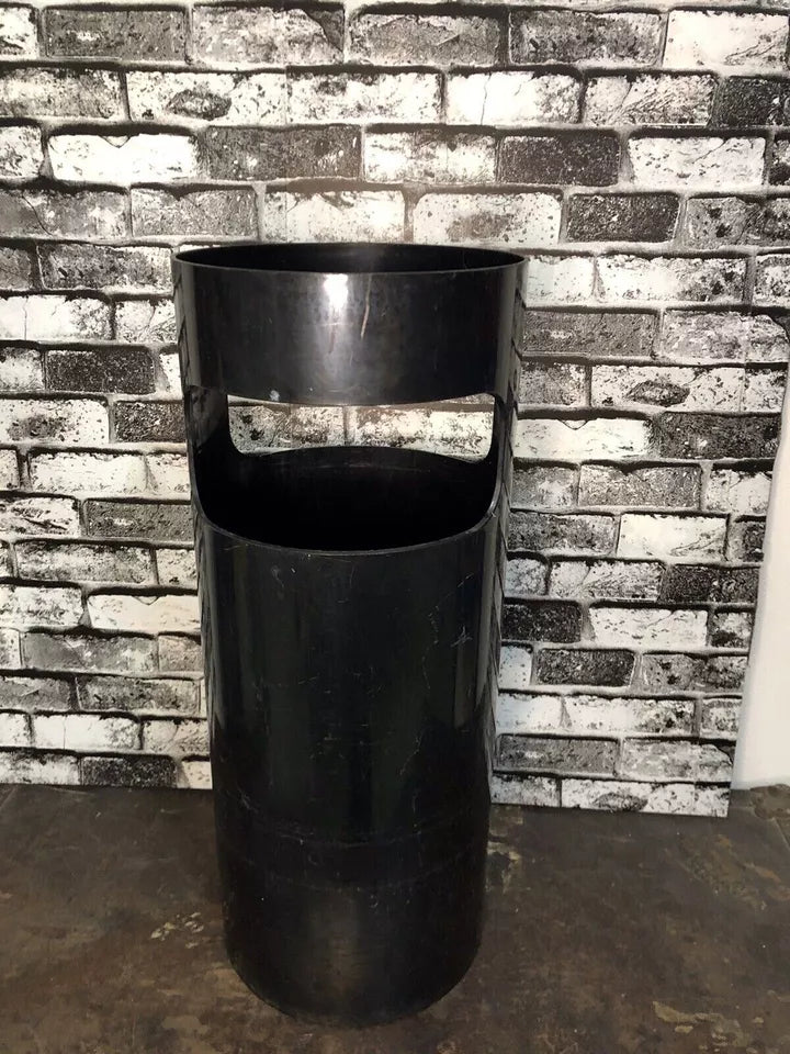 Portaombrelli Kartell Modello 4610-50 Design Gino Colombini Vintage Anni 70 Nero