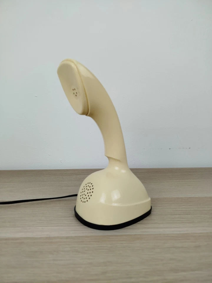 Telefono Disco Ericsson Ericofon Cobra Vintage Epoca Anni 50 Bianco Gösta Thames