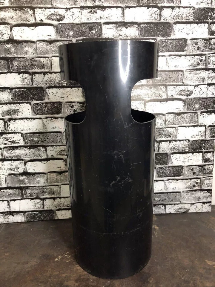 Portaombrelli Kartell Modello 4610-50 Design Gino Colombini Vintage Anni 70 Nero