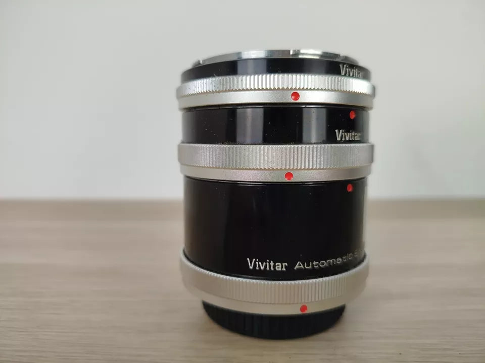 Obiettivo Zoom Vivitar AT-4 12/20/36mm Per Canon FD Con Custodia