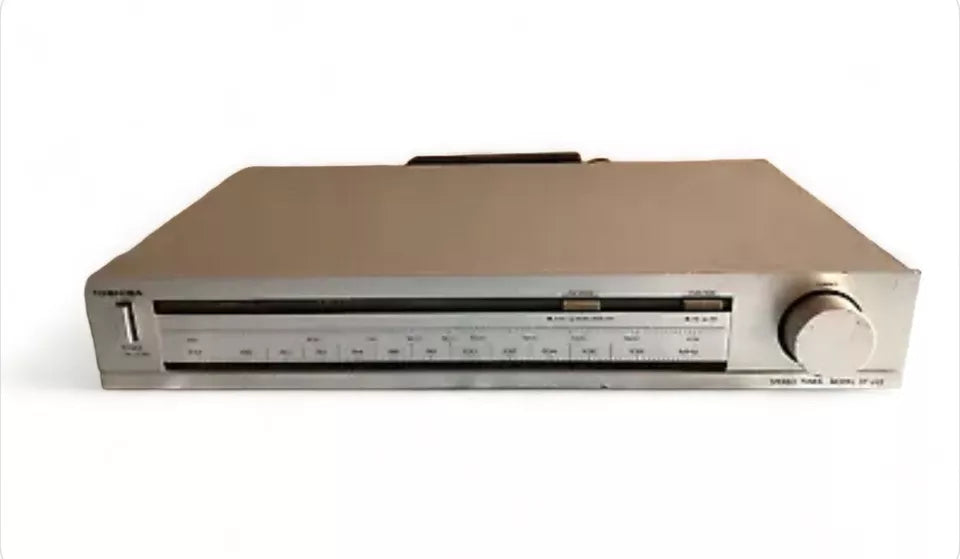 Sintonizzatore Toshiba ST-U22 Tuner Stereo Radio per Amplificatore Argento