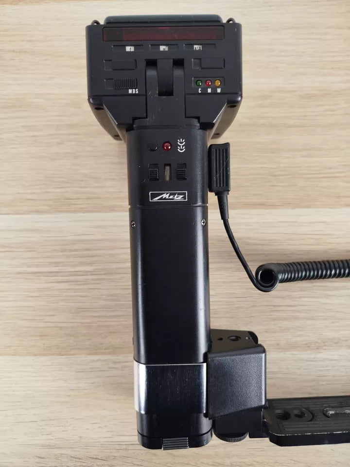 Unità Flash Esterna Metz 45 CT-5 Vintage Anni 80 Con Battery Pack E Istruzioni