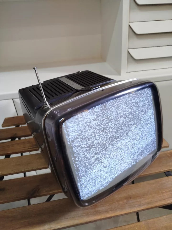 Televisore Brionvega Algol 11" Prima Serie Design Zanuso Sapper Vintage Nero