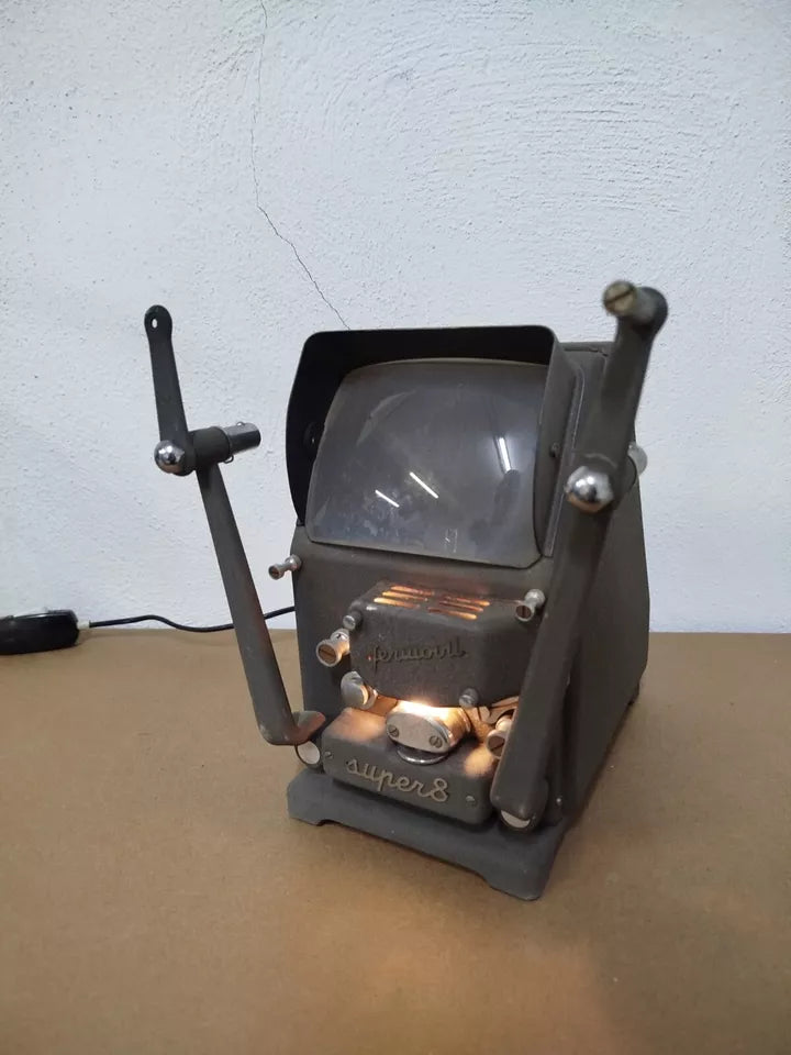 Moviola Fermovil Super 8 Vintage Epoca Anni 60 Per Pellicole 8mm Film Amatoriali