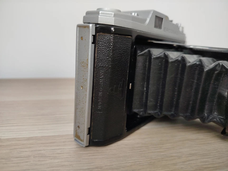 Fotocamera A Soffietto Carl Zeiss Ercona II Con Custodia Vintage Epoca Anni 50