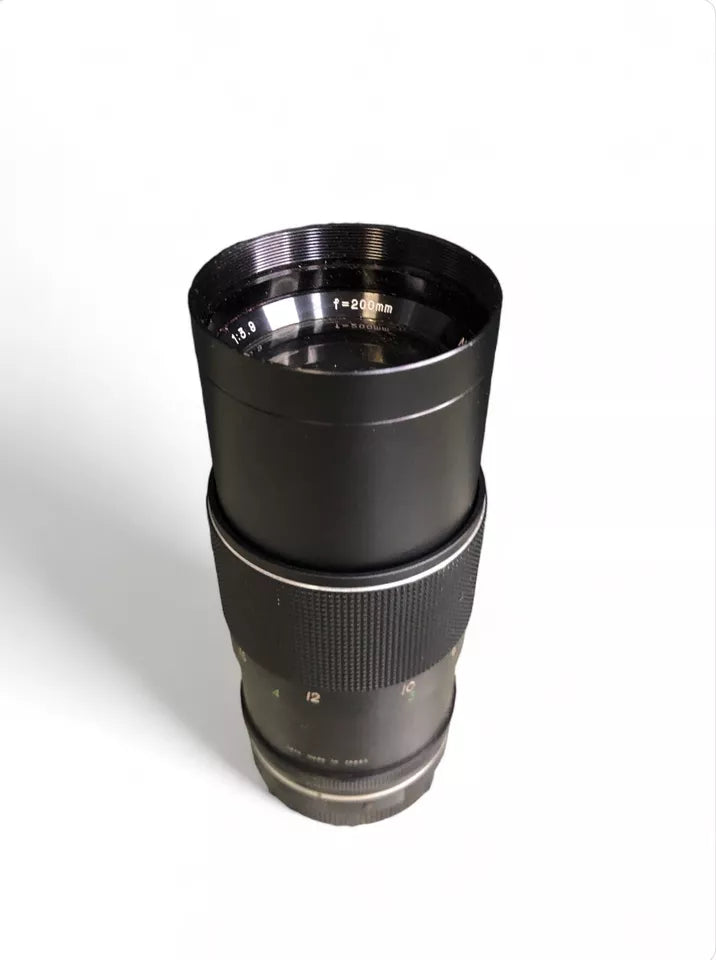 Obiettivo Teleobiettivo Suntar YS 200mm A Vite Numero 207221E Lens Made In Japan