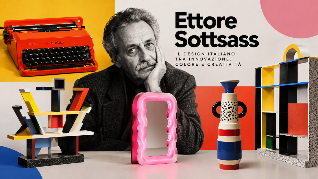 Ettore Sottsass: il designer che ha rivoluzionato il modo di vivere gli oggetti