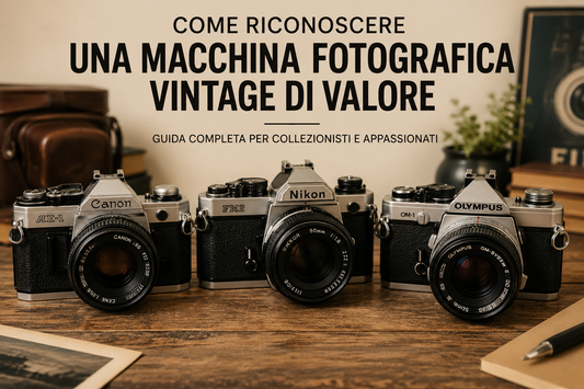 Come riconoscere una macchina fotografica vintage di valore: guida completa per collezionisti e appassionati