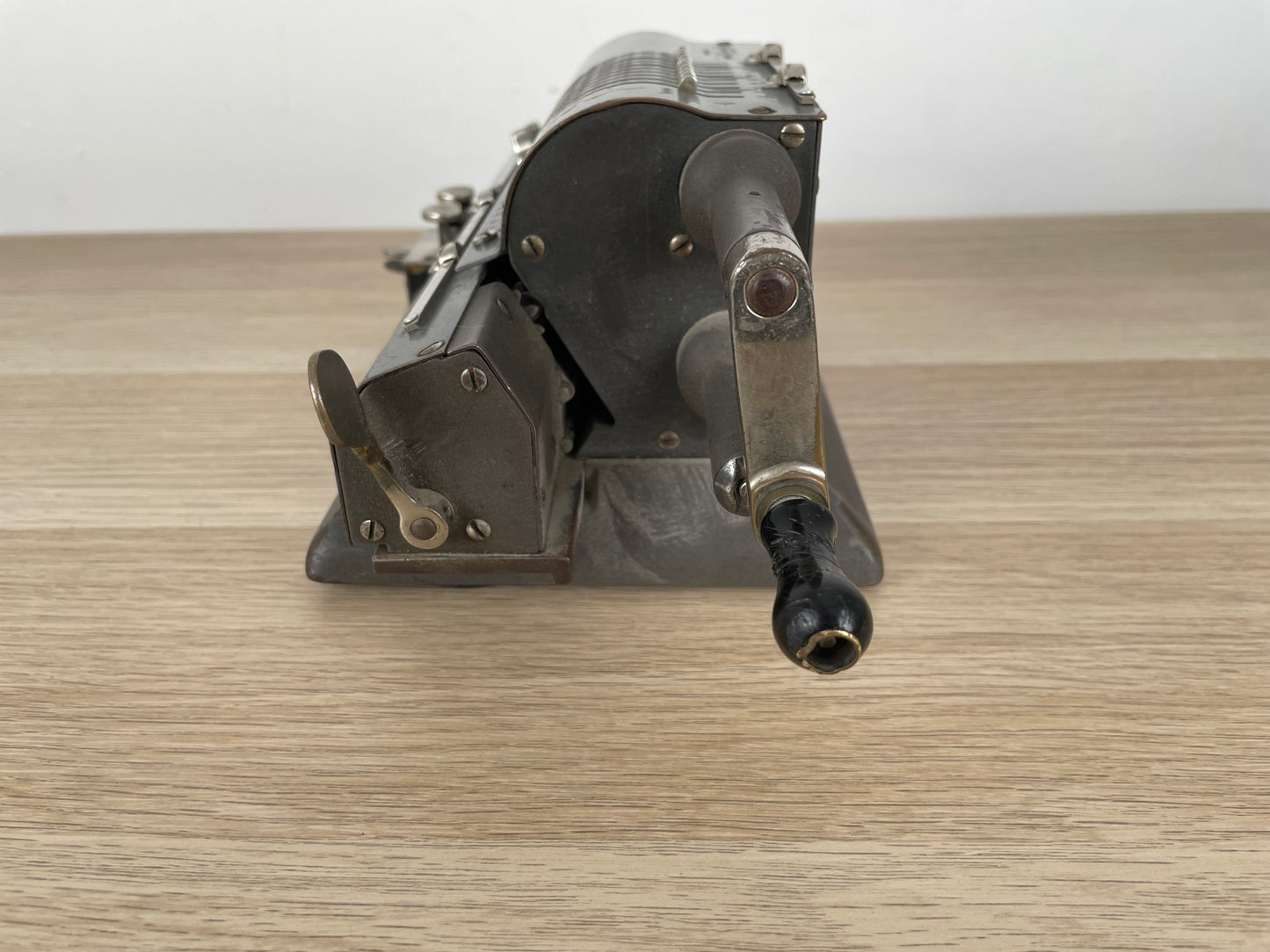 Antica E Rara Calcolatrice Manuale Original Odhner Made In Sweden Vintage Epoca