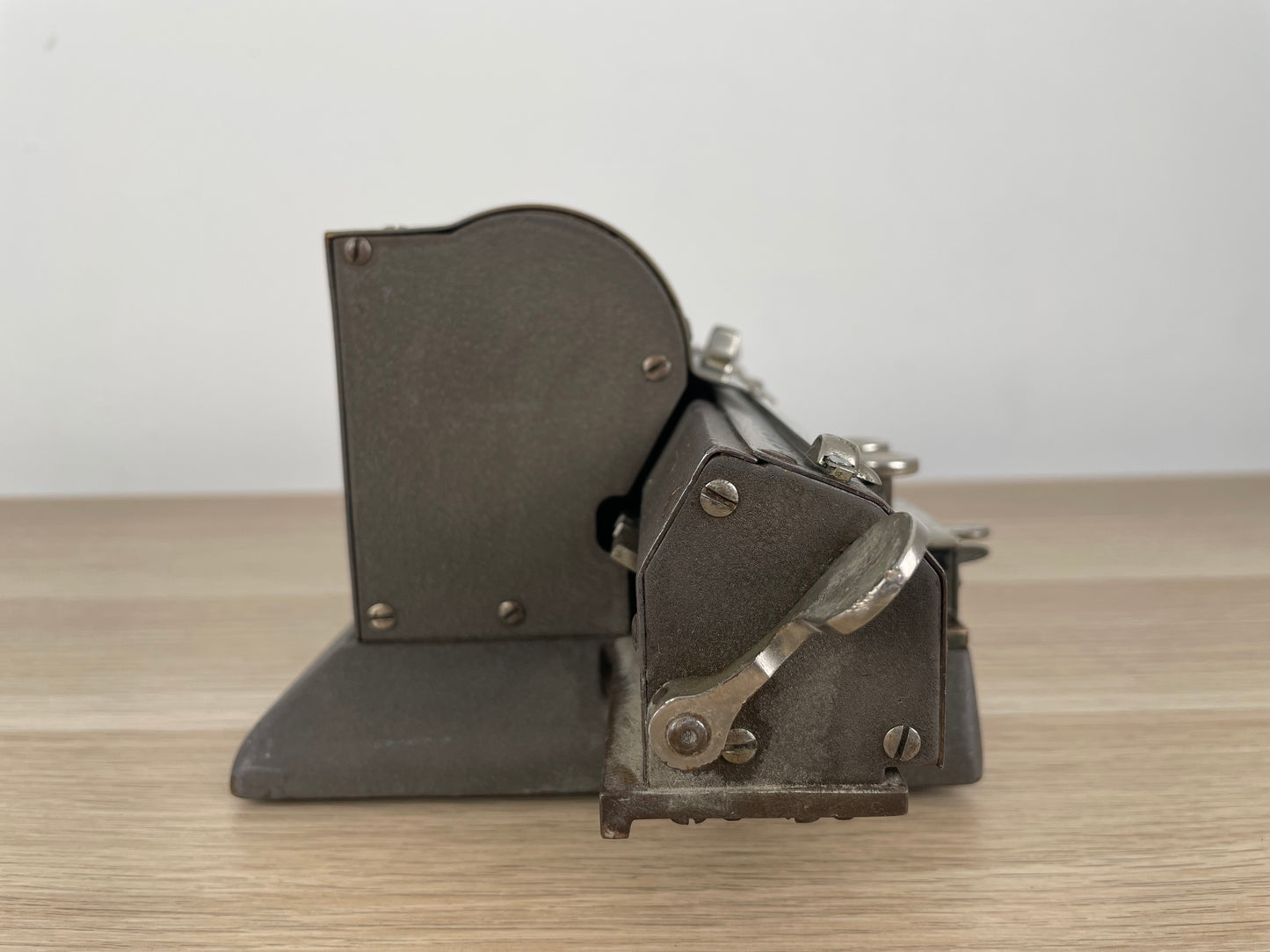 Antica E Rara Calcolatrice Manuale Original Odhner Made In Sweden Vintage Epoca