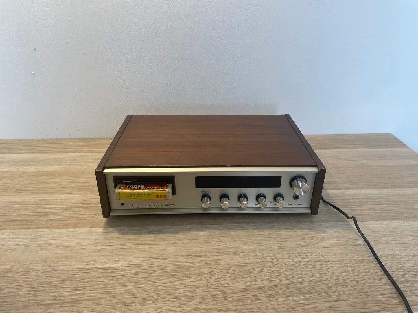 Lettore Stereo 8 Tuner Precor IC Solid State Stereo Amplificatore Integrato Vintage 70