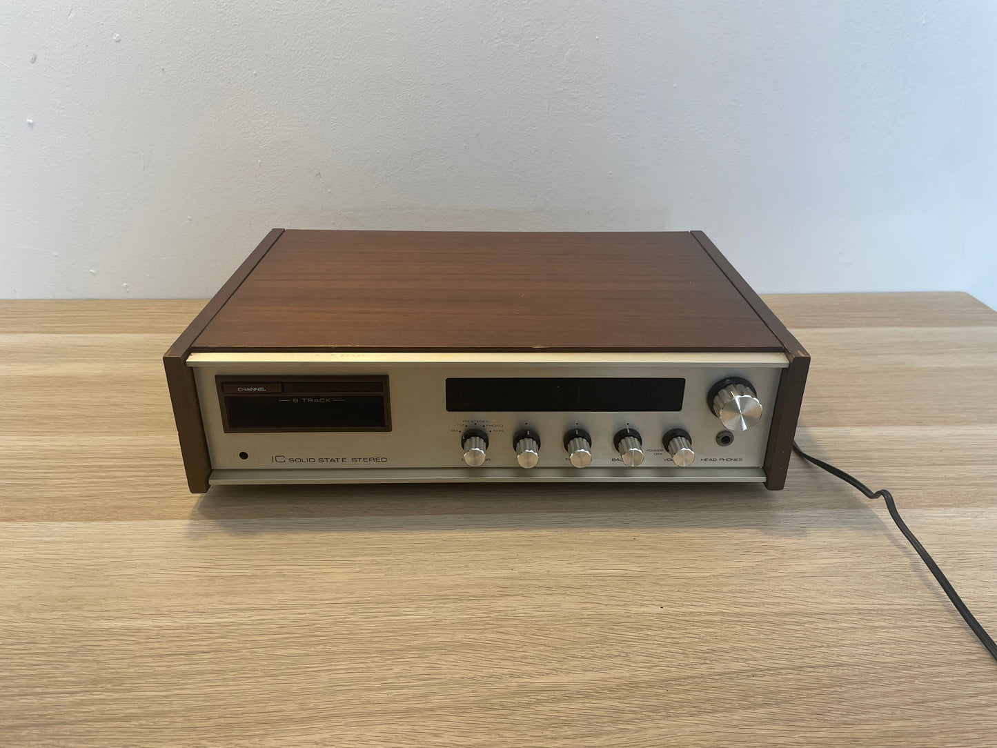 Lettore Stereo 8 Tuner Precor IC Solid State Stereo Amplificatore Integrato Vintage 70