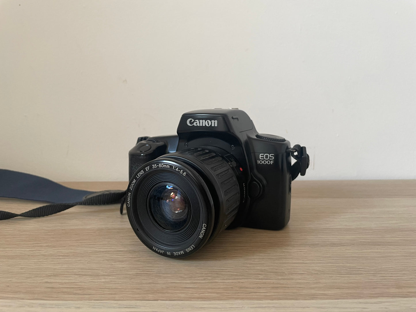 Fotocamera Analogica Canon EOS 1000F Con Obiettivo 35-80mm Reflex SLR Rebel