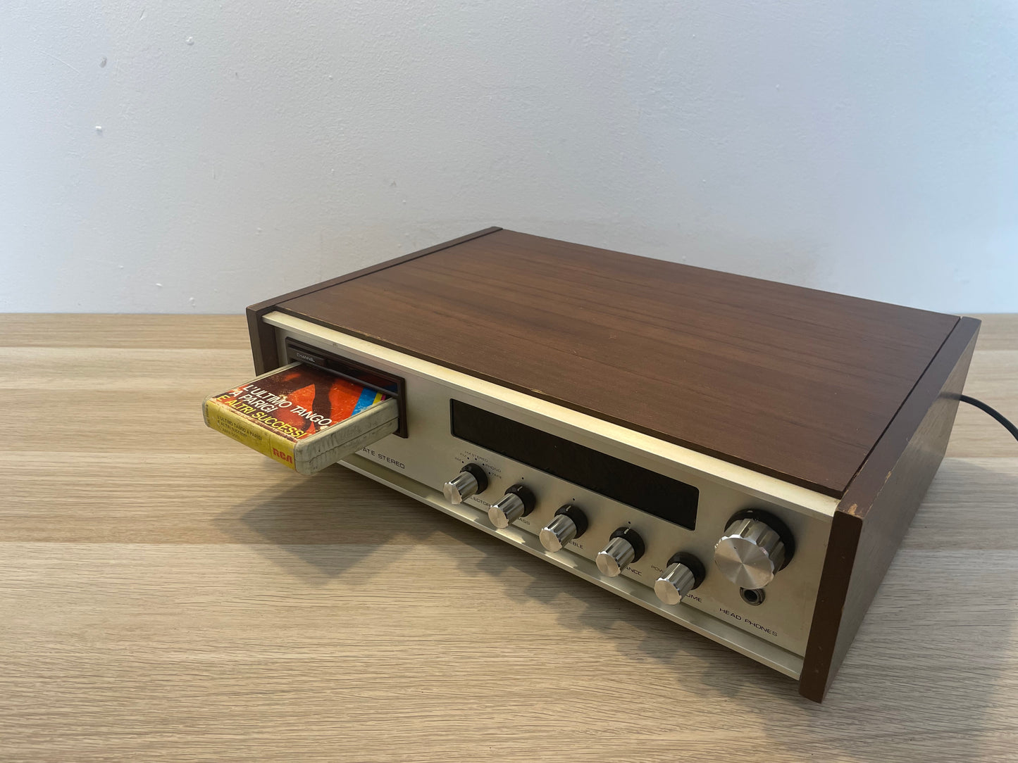 Lettore Stereo 8 Tuner Precor IC Solid State Stereo Amplificatore Integrato Vintage 70