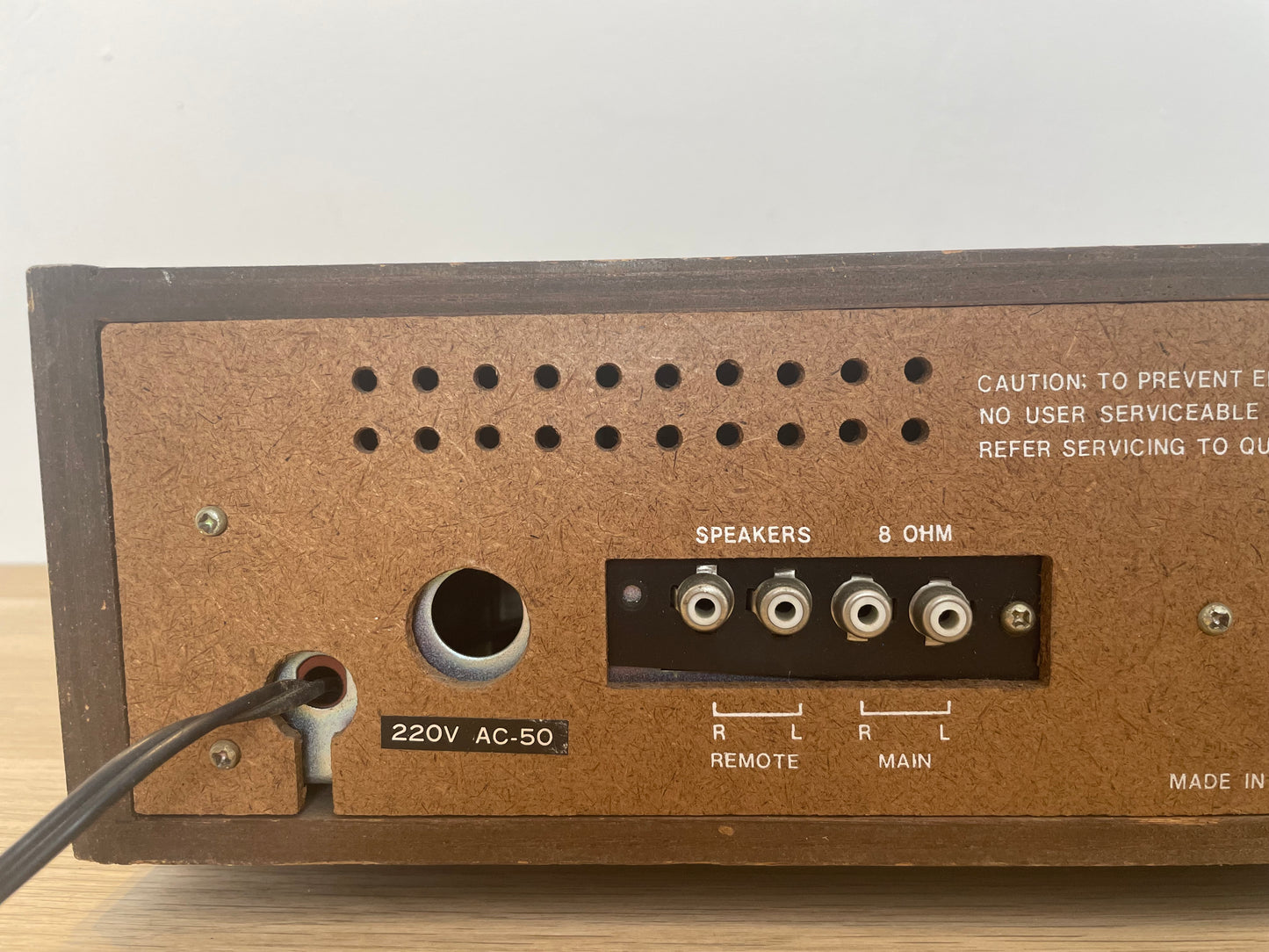 Lettore Stereo 8 Tuner Precor IC Solid State Stereo Amplificatore Integrato Vintage 70