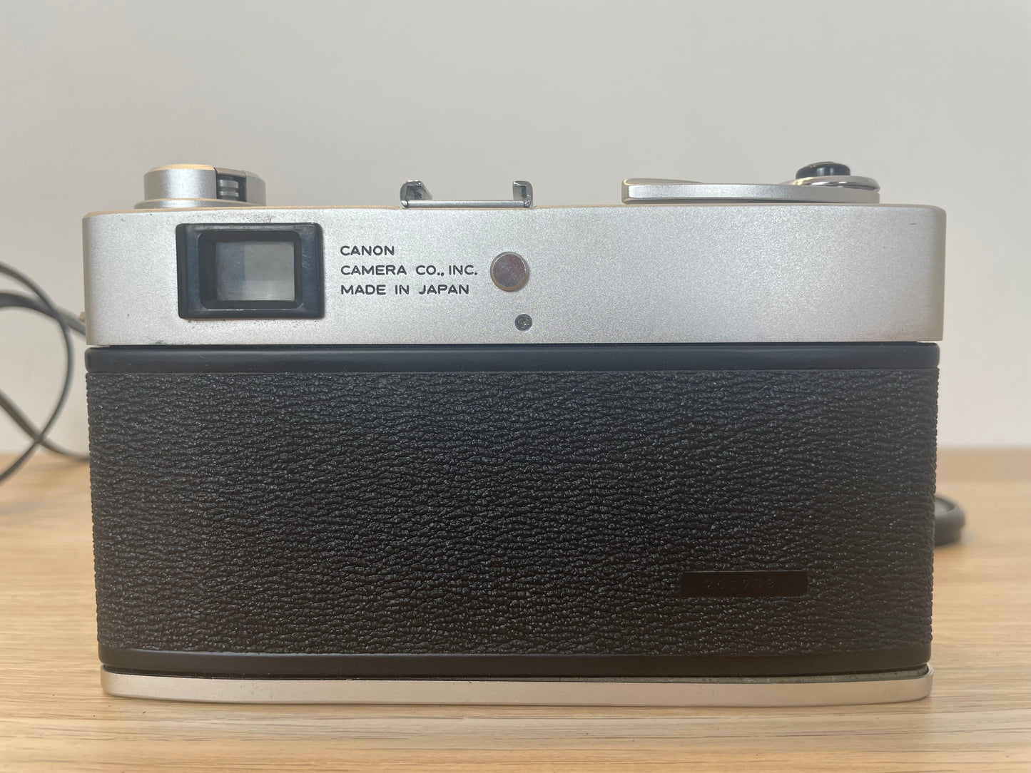 Fotocamera Analogica Canon Canonet QL25 Telemetro 35mm Obiettivo Vintage Nera