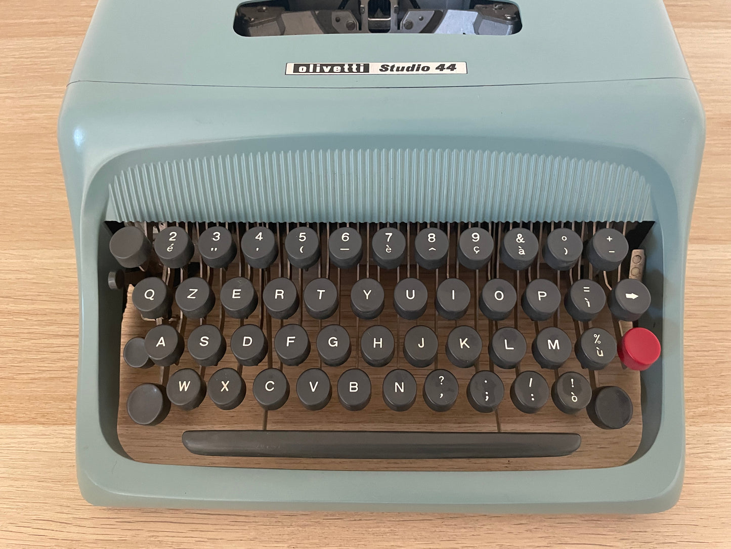 Macchina Da Scrivere Olivetti Studio 44 Vintage Epoca Nizzoli Anni 50 Custodia