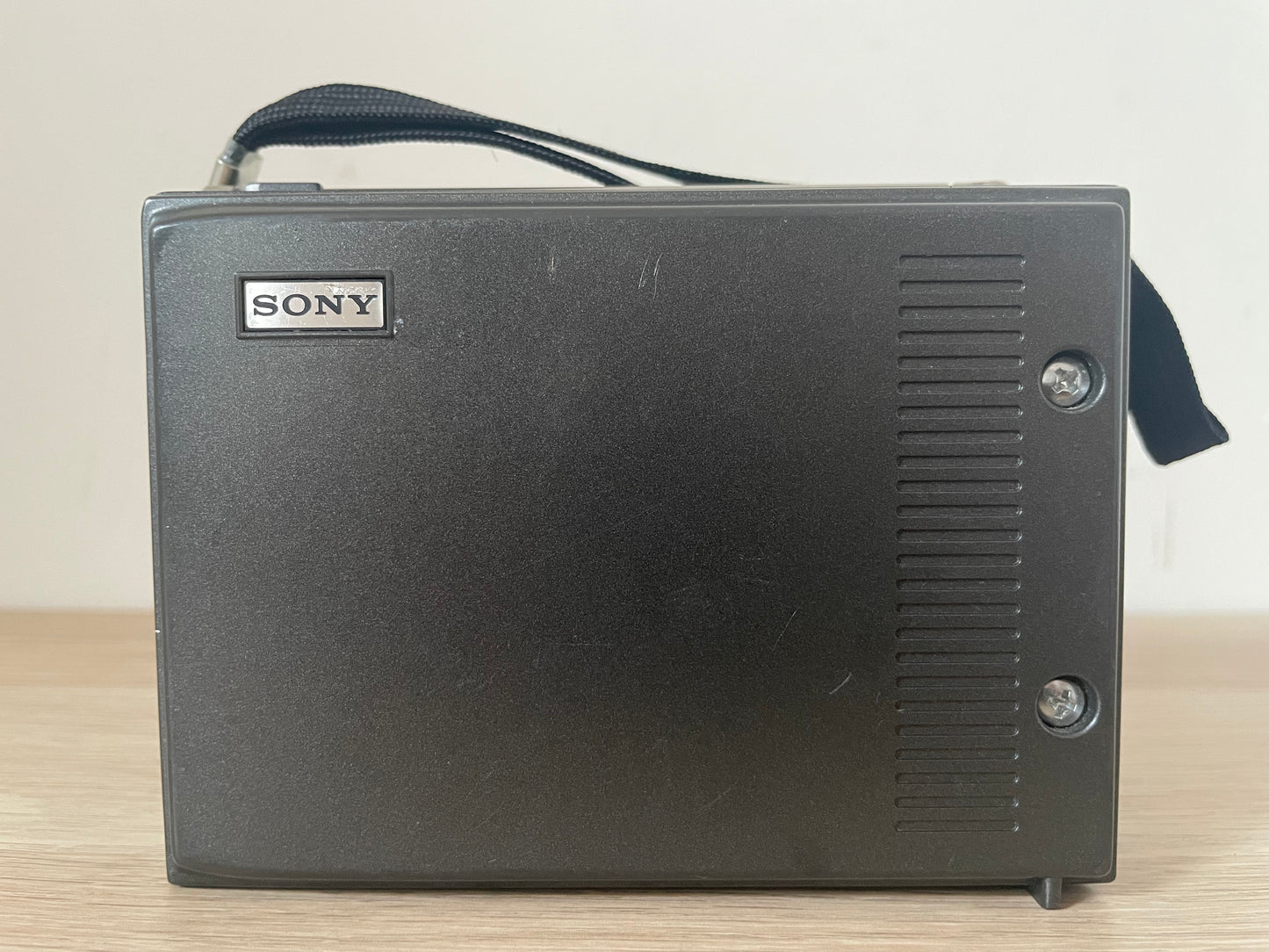 Radio Portatile Sony ICF 7800 Am Fm Vintage Anni 70 Made In Japan Nero Antenna
