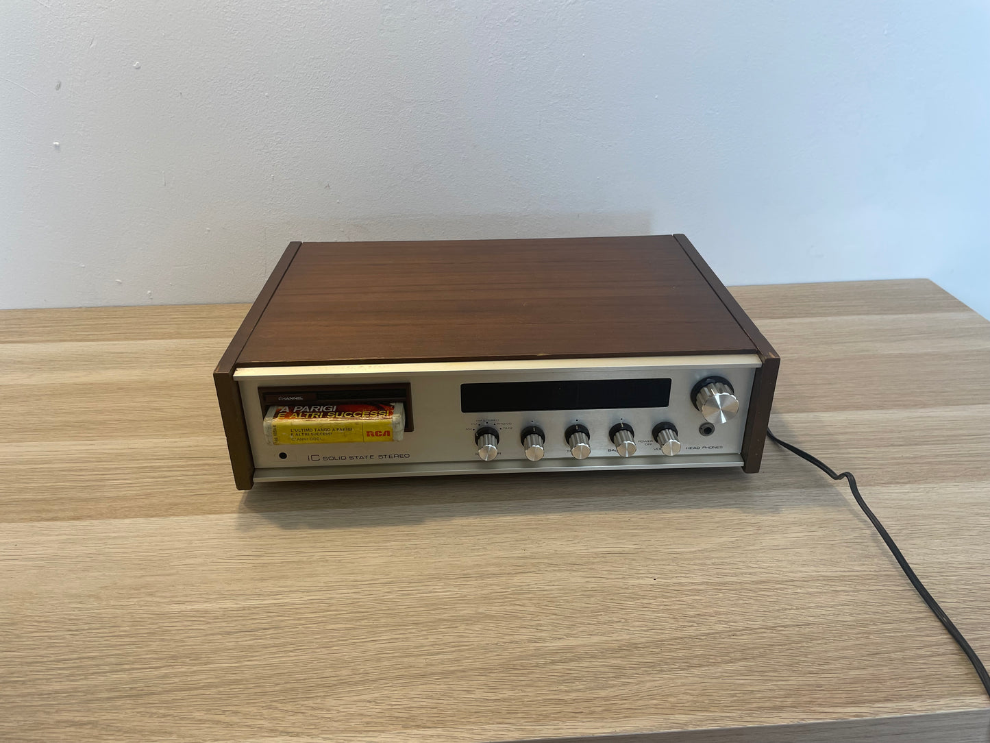 Lettore Stereo 8 Tuner Precor IC Solid State Stereo Amplificatore Integrato Vintage 70