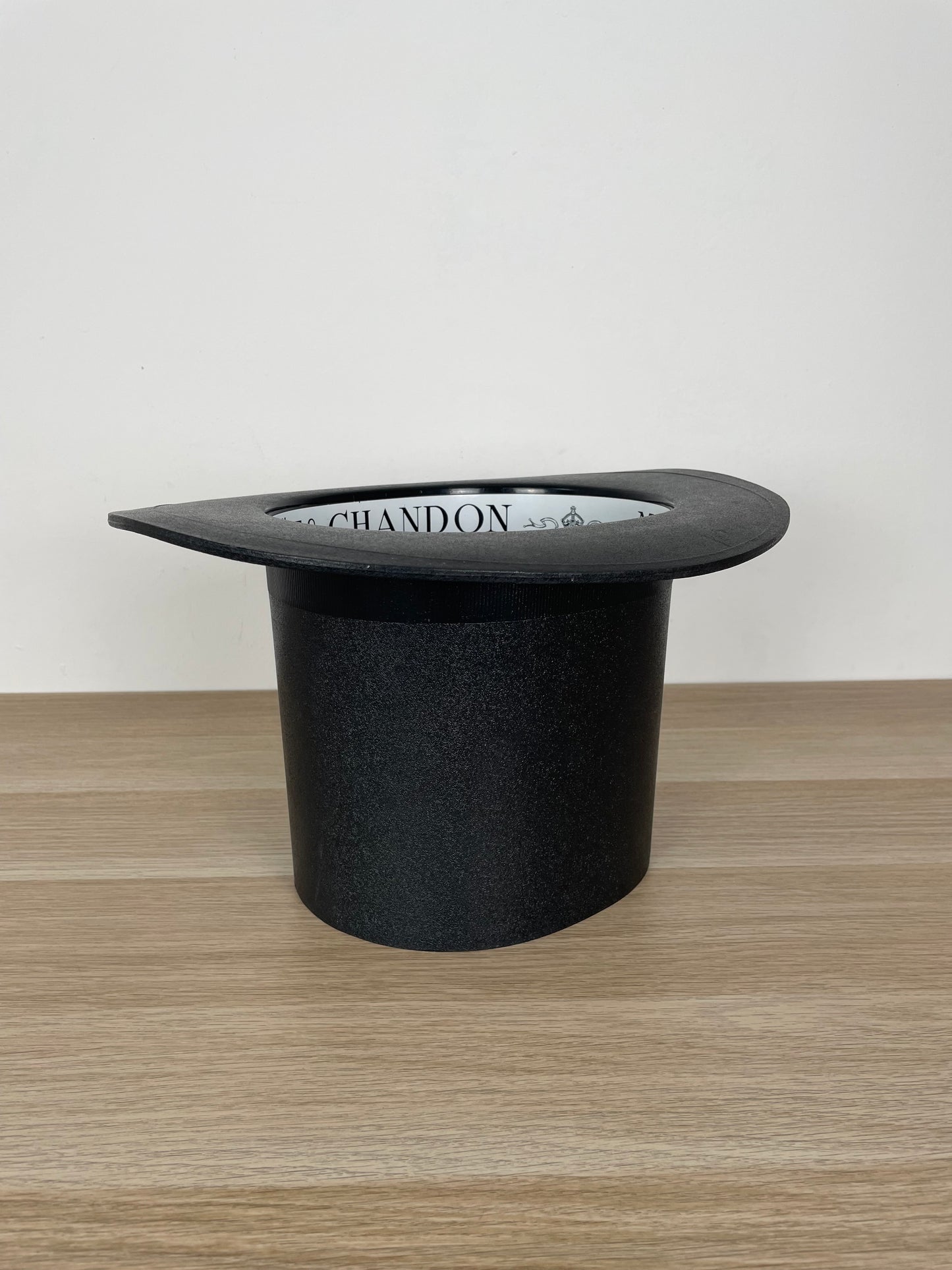 Glacette Secchiello Ghiaccio Moët & Chandon Francia Vintage Cilindro Nero Raro