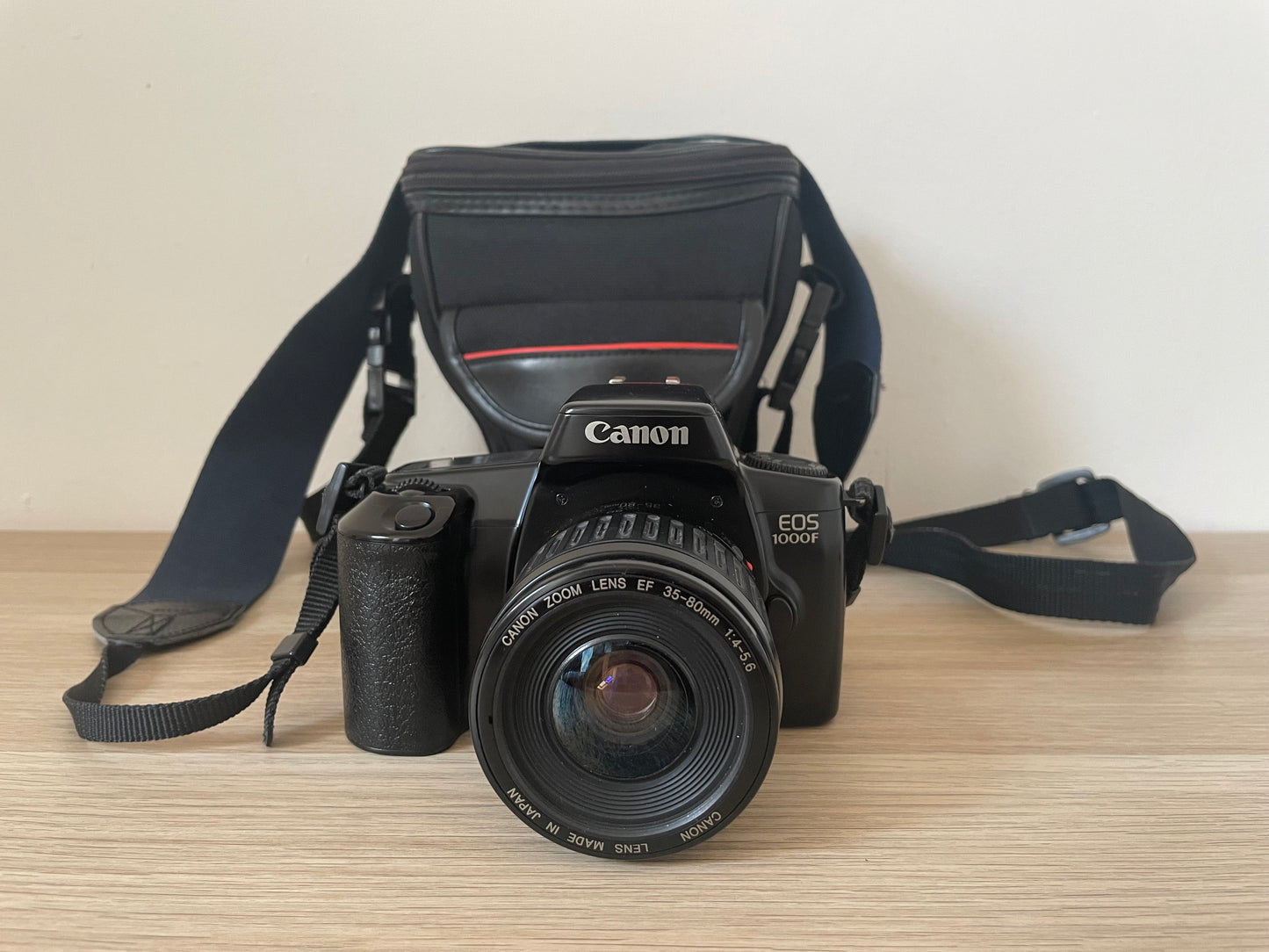 Fotocamera Analogica Canon EOS 1000F Con Obiettivo 35-80mm Reflex SLR Rebel