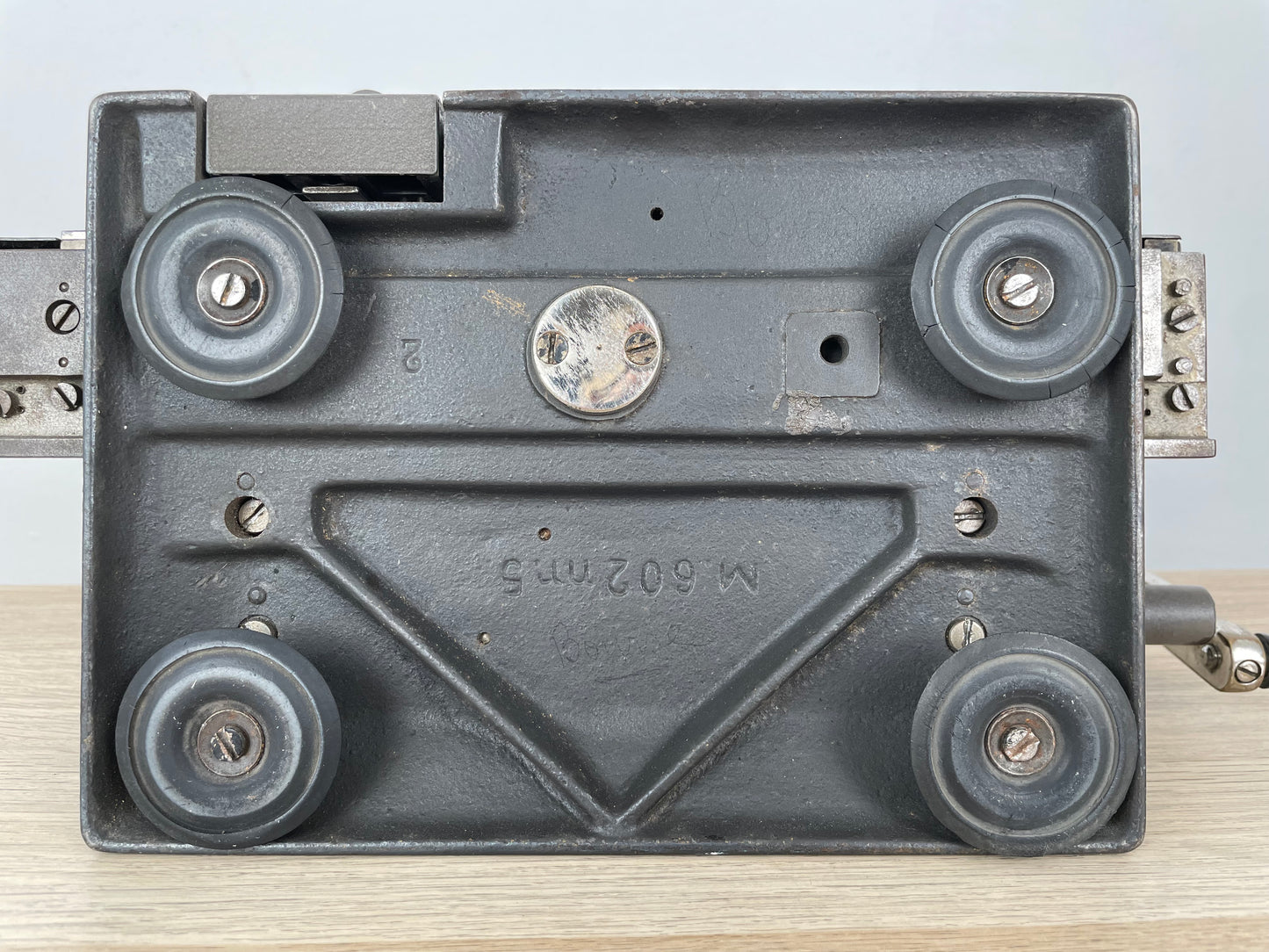 Antica E Rara Calcolatrice Manuale Original Odhner Made In Sweden Vintage Epoca