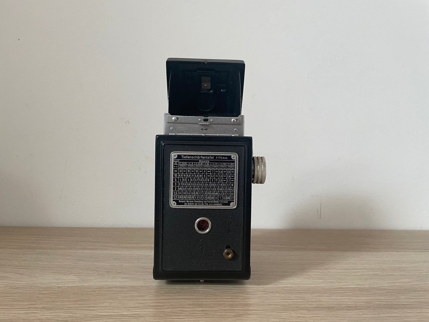 Fotocamera Biottica Reflekta II Vintage Germania Est Epoca Anni 50 6x6 TLR