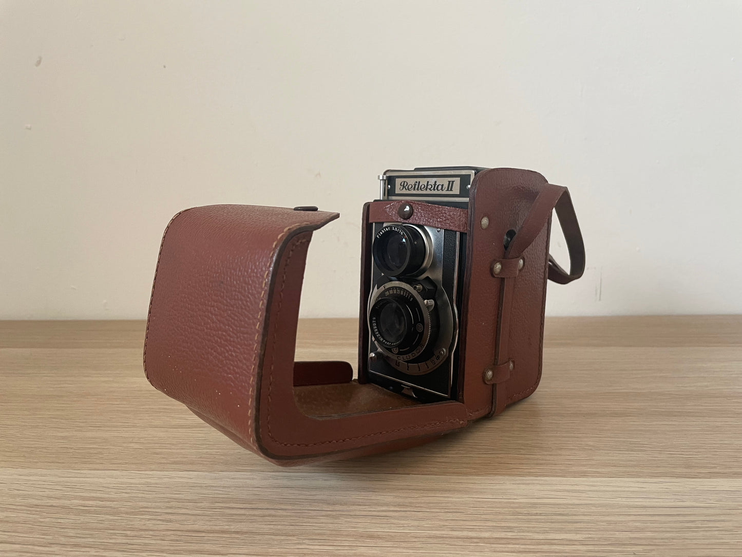 Fotocamera Biottica Reflekta II Vintage Germania Est Epoca Anni 50 6x6 TLR