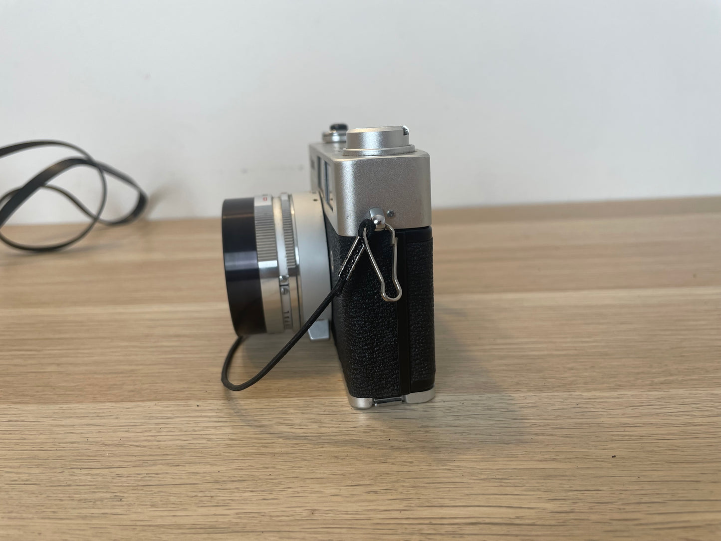 Fotocamera Analogica Canon Canonet QL25 Telemetro 35mm Obiettivo Vintage Nera