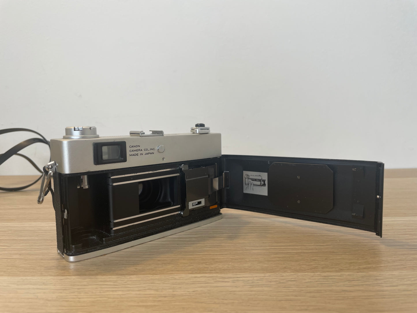 Fotocamera Analogica Canon Canonet QL25 Telemetro 35mm Obiettivo Vintage Nera