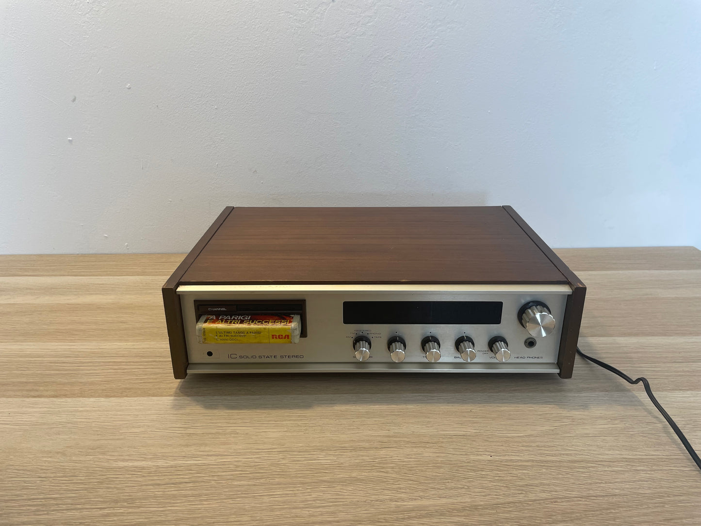 Lettore Stereo 8 Tuner Precor IC Solid State Stereo Amplificatore Integrato Vintage 70