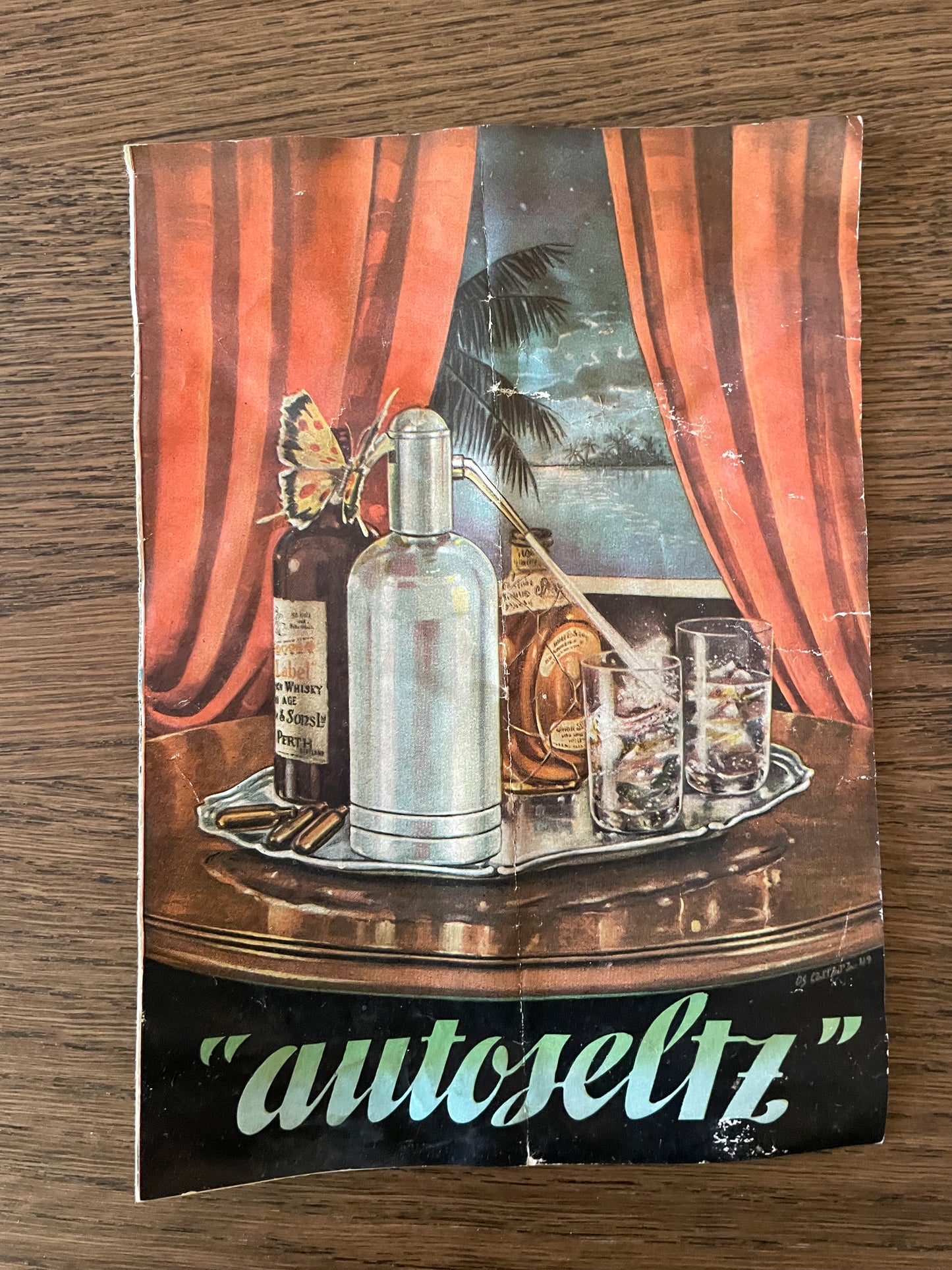 Seltz Sifone Autoseltz SACCAB Azzurro Design Sergio Asti Scatola Cartucce libretto istruzioni