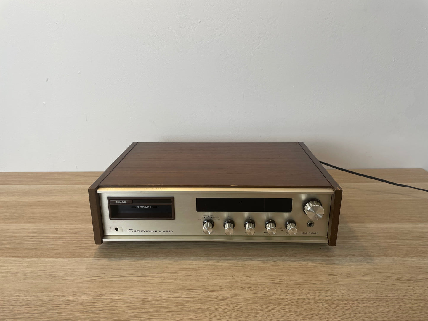 Lettore Stereo 8 Tuner Precor IC Solid State Stereo Amplificatore Integrato Vintage 70