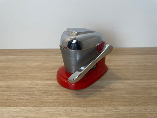 Spremiagrumi Atlantic Spremita Delux Design Lino Saltini Anni 60 Space Age Rosso