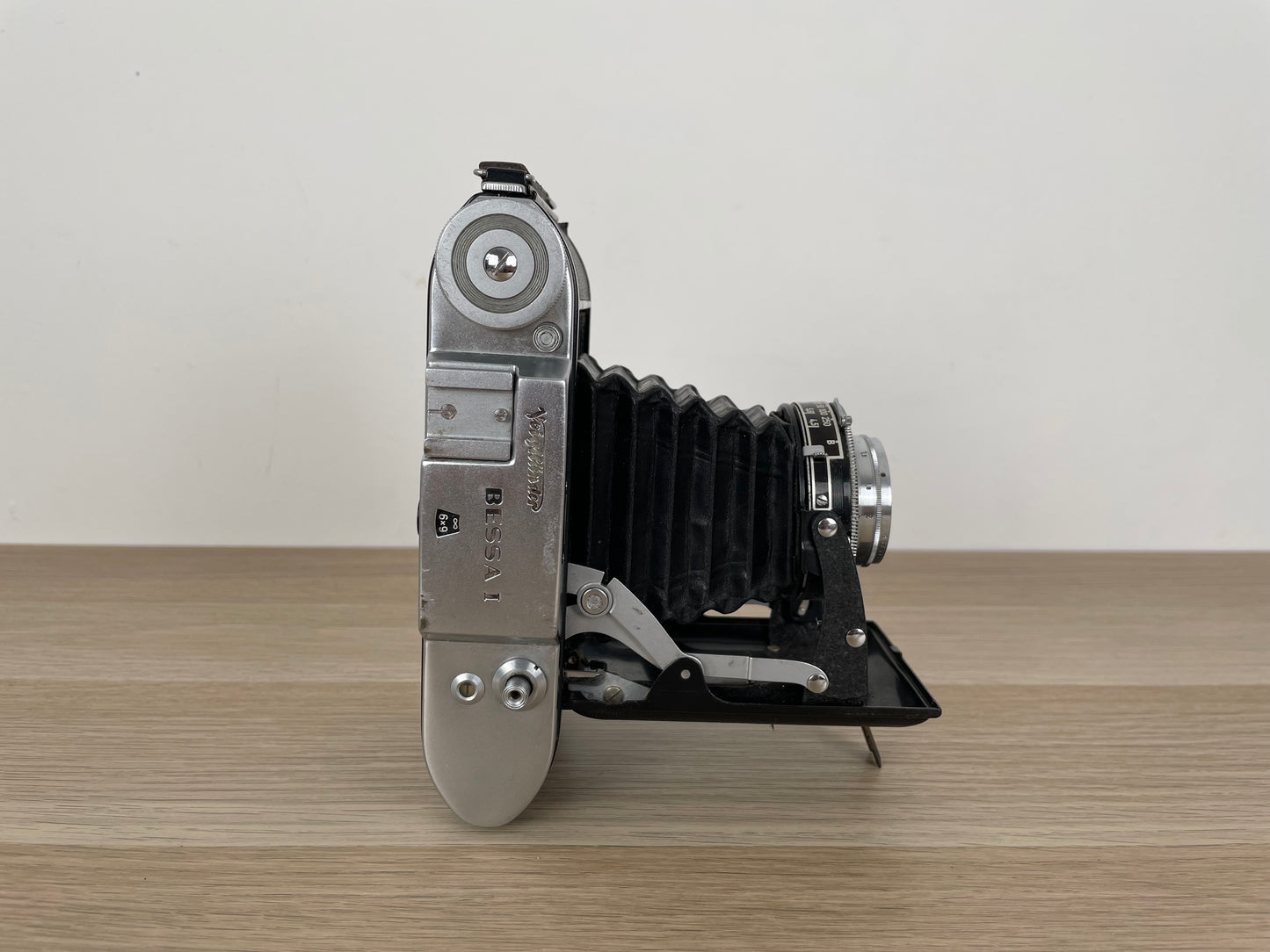Fotocamera A Soffietto Voigtländer Bessa I 6x9 Epoca Anni 50 Obiettivo Prontor