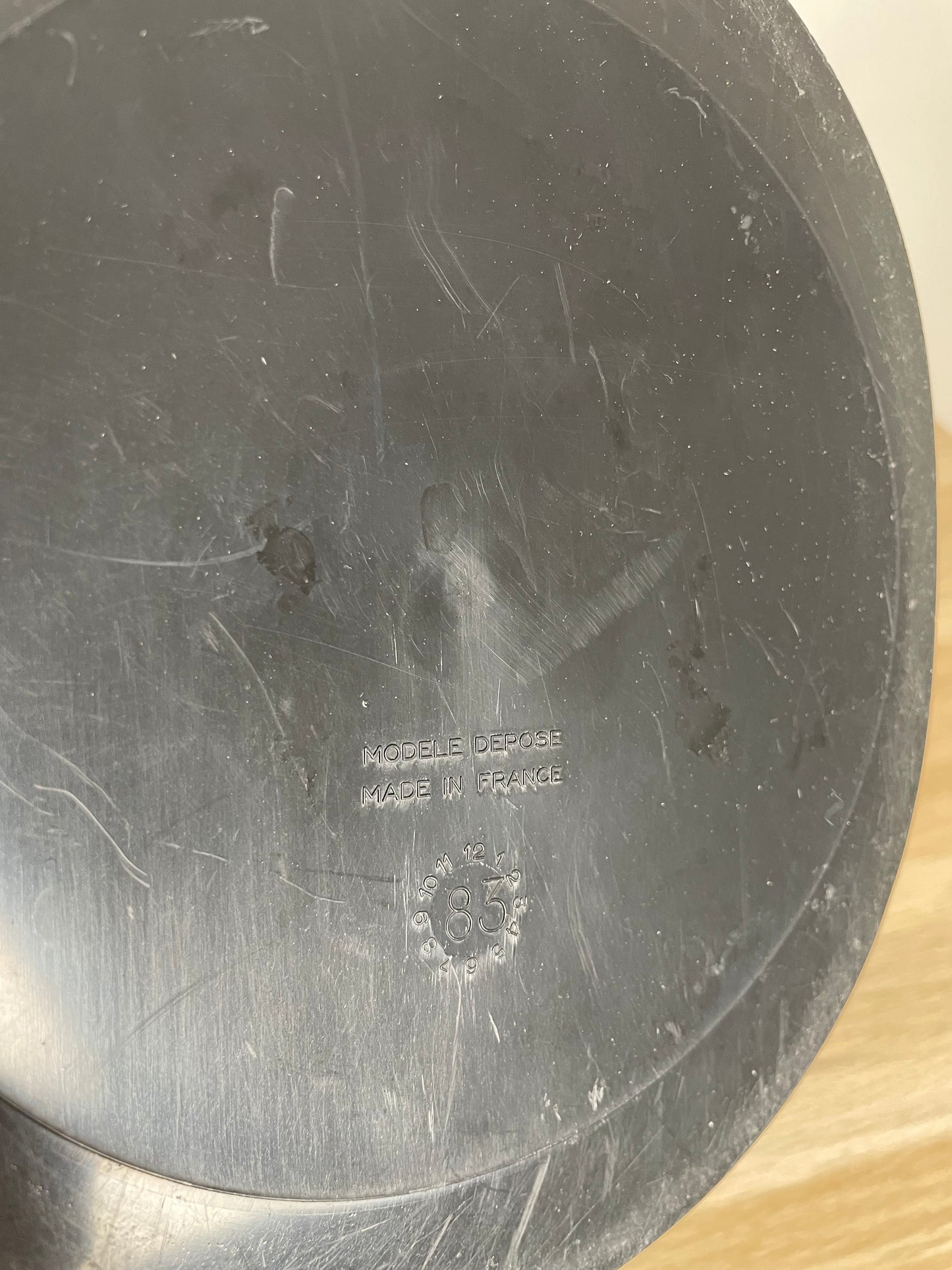 Glacette Secchiello Ghiaccio Moët & Chandon Francia Vintage Cilindro Nero Raro