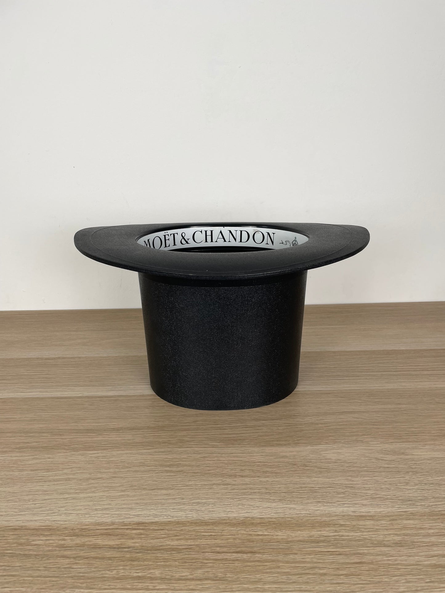 Glacette Secchiello Ghiaccio Moët & Chandon Francia Vintage Cilindro Nero Raro