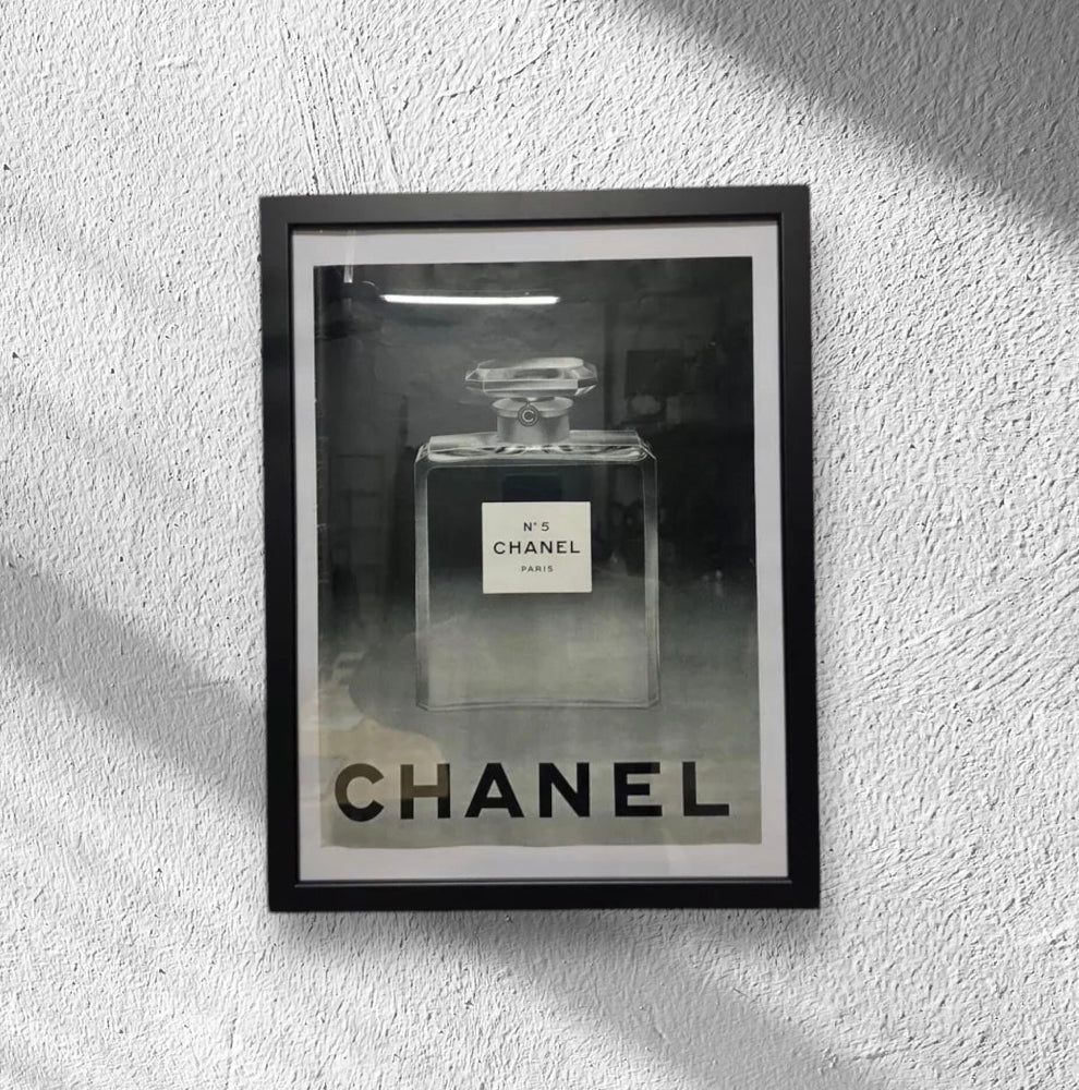 Quadro Pubblicità Originale Chanel N.5 Paris Da Jours De France 391 Anno 1962