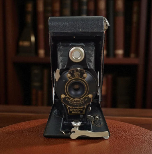 Fotocamera A Soffietto Eastman Kodak Co. 6x9 Epoca Anni 20 Vintage