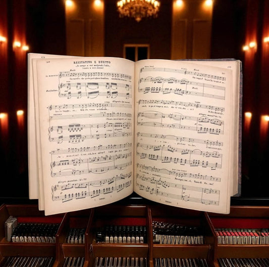 Antico Spartito L’Africana Opera In 5 Atti G. Meyerbeer Circolo Roma Bengasi