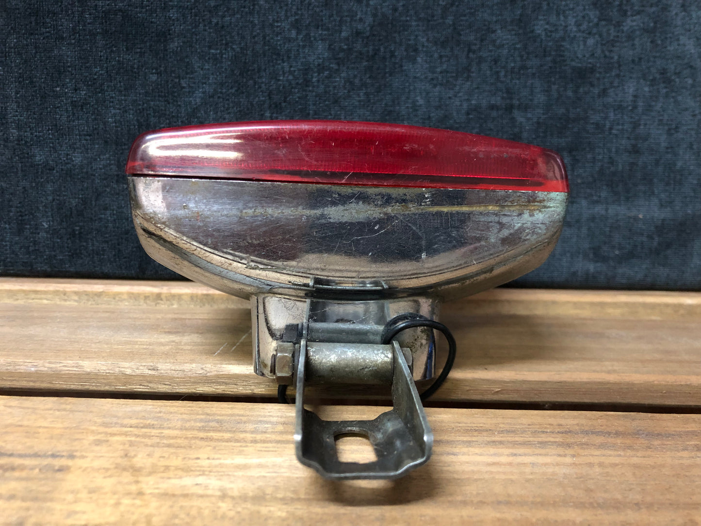 Faro Fanale Di Stop Gecar 04600 Rettangolare Rosso Cromato Auto Fiat Lancia Ford